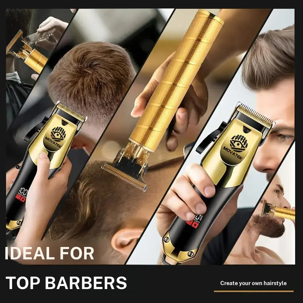 Professional Blonde Hair Clipper & Trimmer Kit